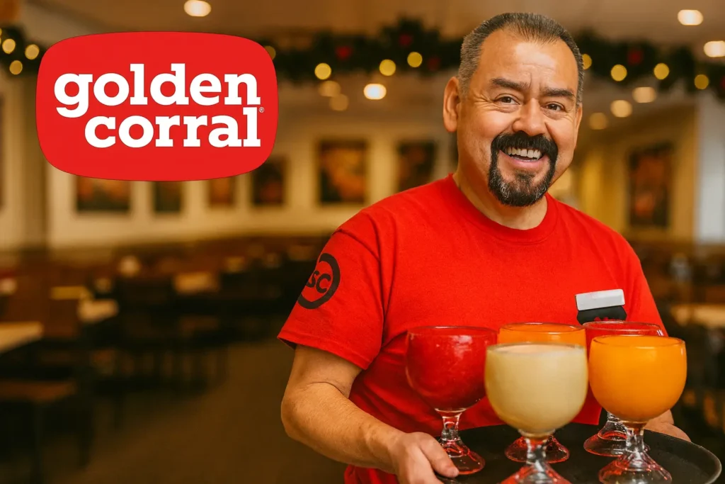 Drinks at Golden Corral