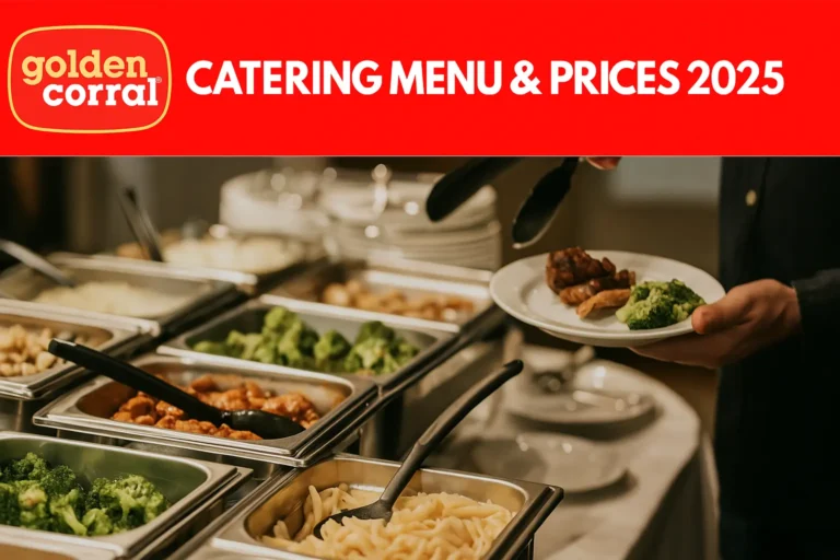 Golden Corral Catering Menu & Prices