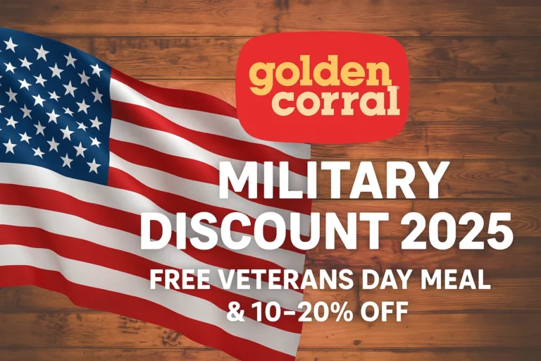 Golden Corral Military Discount