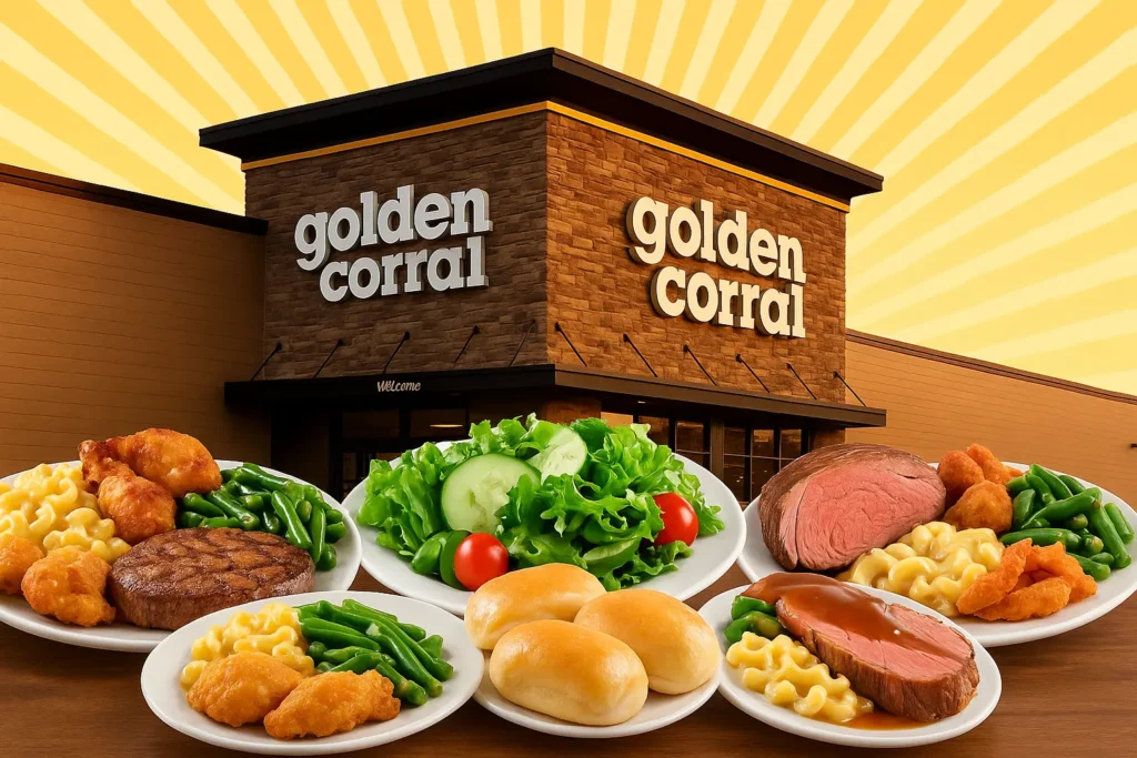 Golden Corral dinner Menu