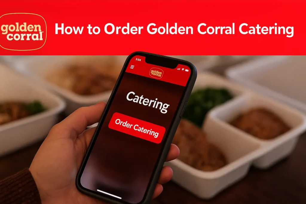 How to Order Golden Corral Catering